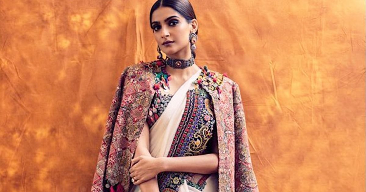 sonam kapoor in saree