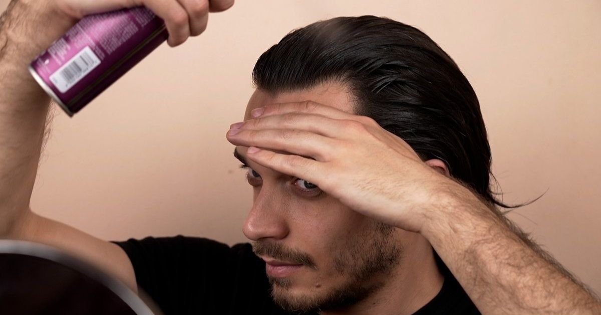 keep hair wet all day