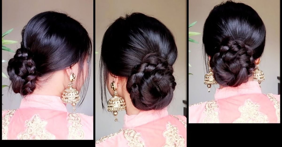Traditional Indian Bun Hairstyles
