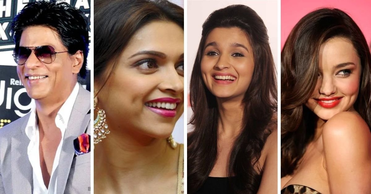 celebrities with dimple