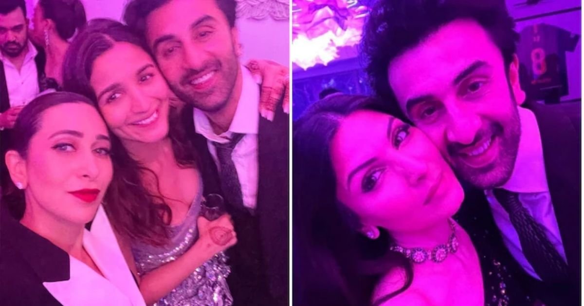 Outfits at Ranbir Kapoor and Alia Bhatt's wedding reception