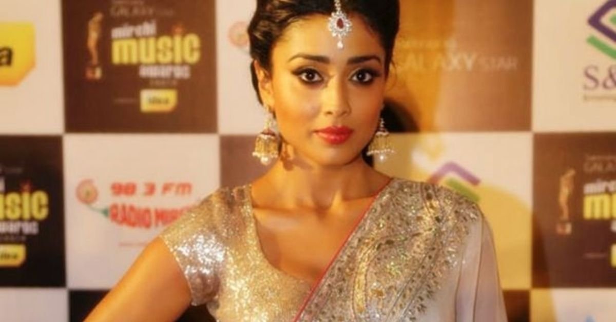 shriya saran in saree