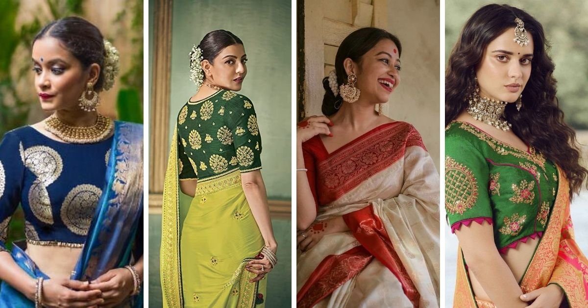 Banarasi saree blouse design