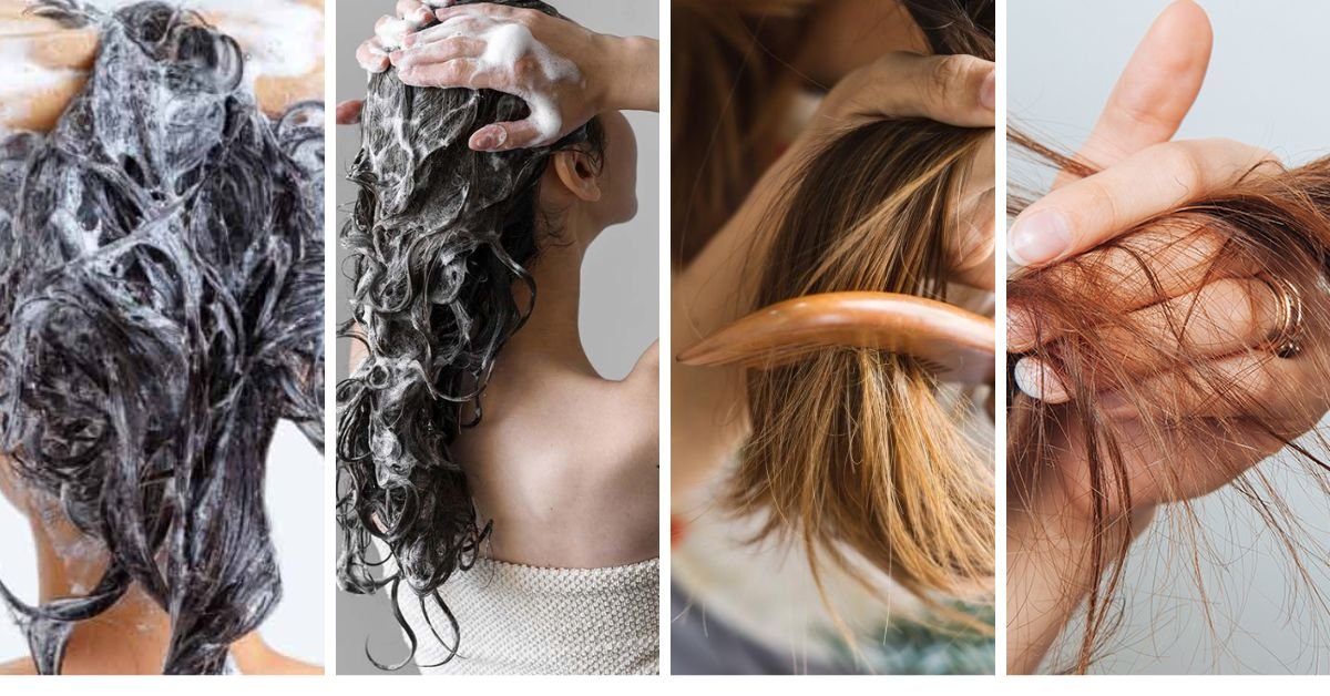 ways to wash hair to avoid breakages