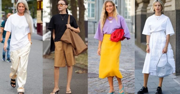 How to Style an Oversized T-Shirt