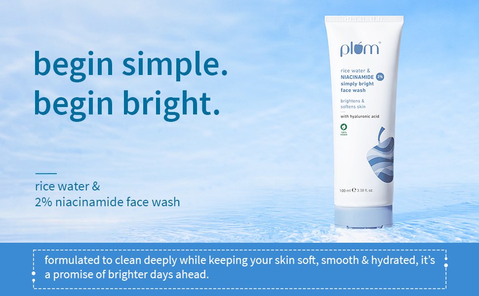 Plum Bright 2% Niacinamide Face Wash