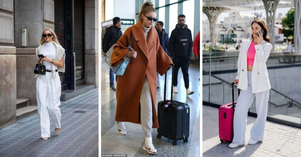 20 Chic Airport Looks for Girls That Feel as Good as They Look