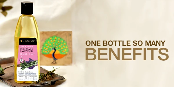 Soulflower Rosemary Lavender Hair Oil