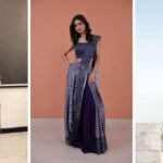modern way to style saree