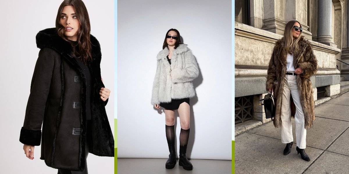 Faux Fur & Shearling Coats
