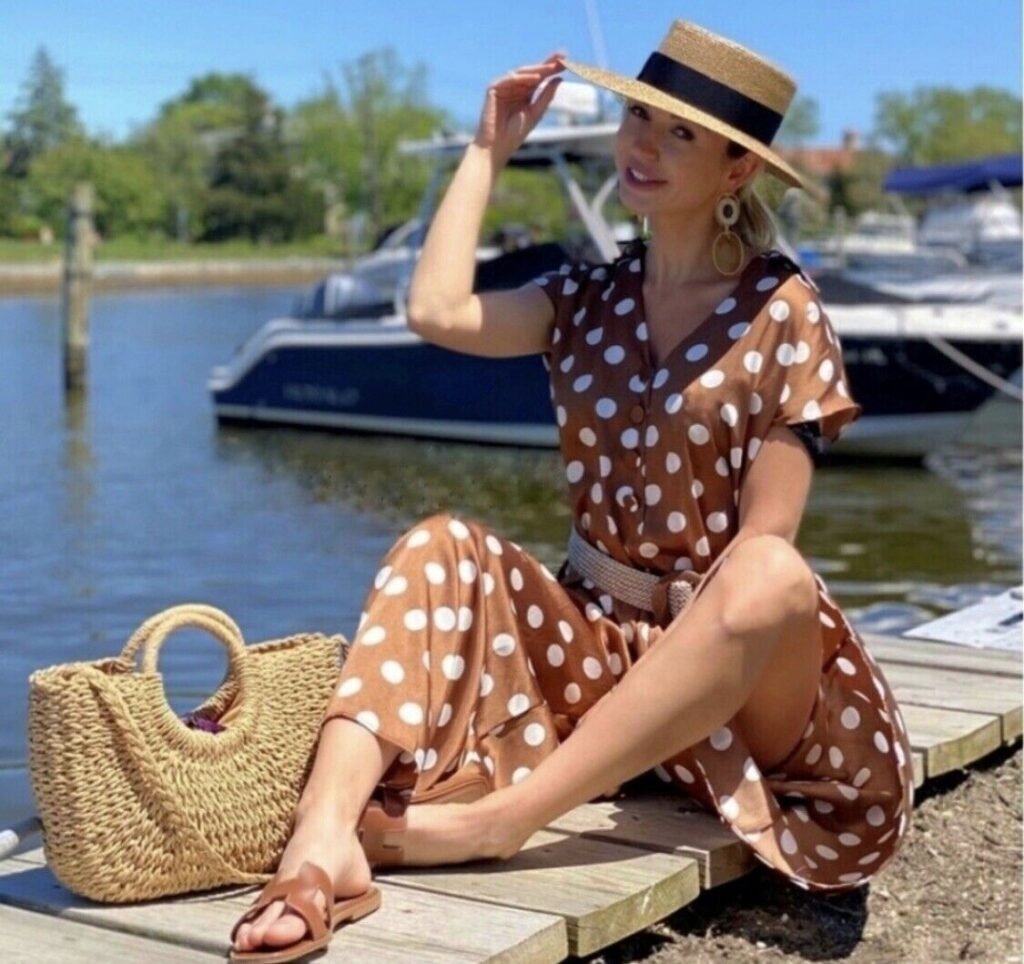Polka Dot Jumpsuit