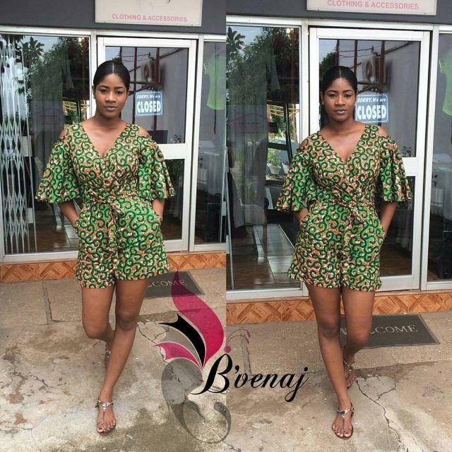 Romper with Statement Accessories