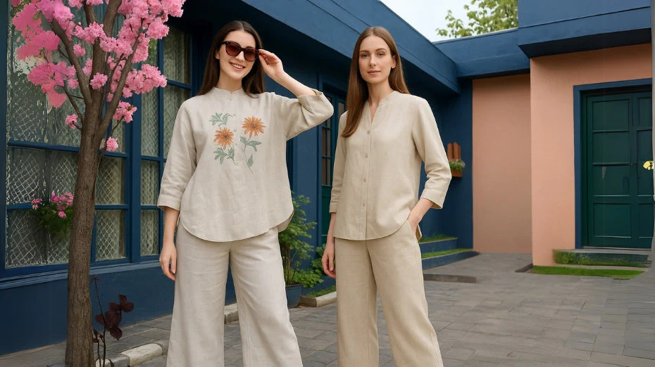 Matching Linen Co-ord Set