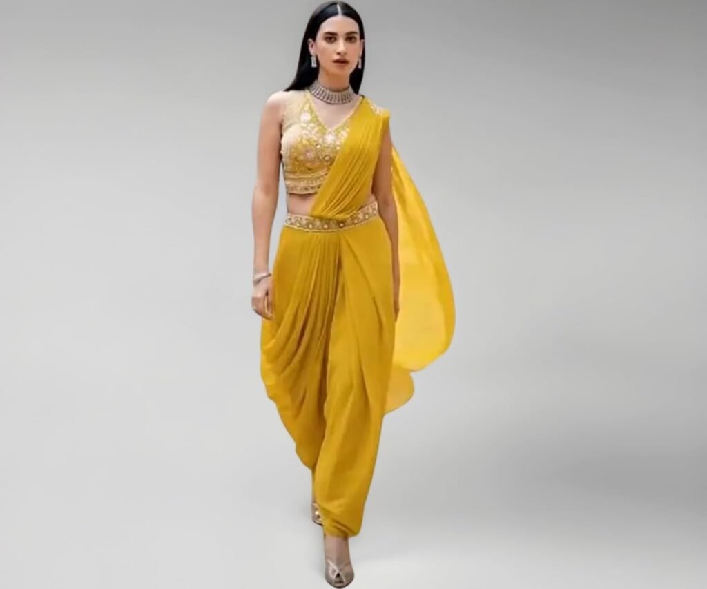 Indo-Western Saree Gowns